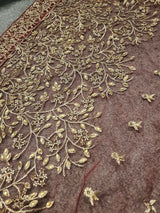 Maroon Bridal Baraat Lehnga | Women Bridals| Medium to Large | Worn Once