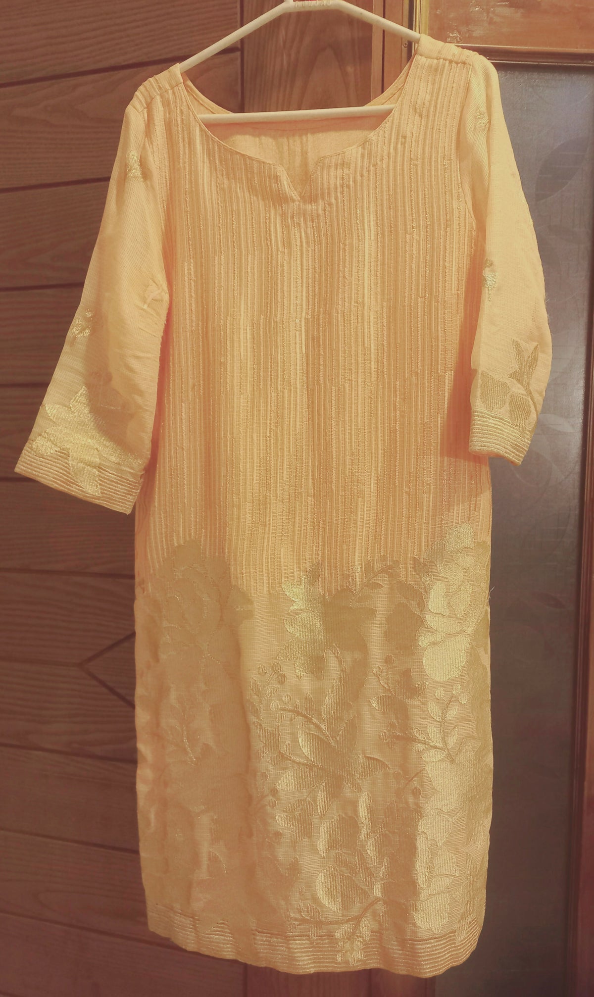 Peach Formal Dress | Women Locally Made Formals | Medium | Worn Once