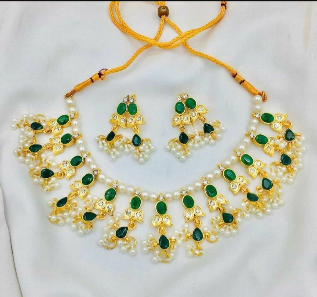 Beza/Saru Collar Necklace set-029 | Women Jewelry | Wedding Jewelry & Sets | Brand New