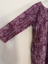 Plum 2 PC Dress | Women Locally Made Kurta | XSmall | Preloved