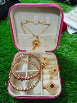 Jewelry Box With Set & Bracellet | Women Jewelry | Small | New