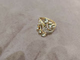 Glamorous Gold Plated Statement Ring | Women Jewelry | Rings | Worn Once
