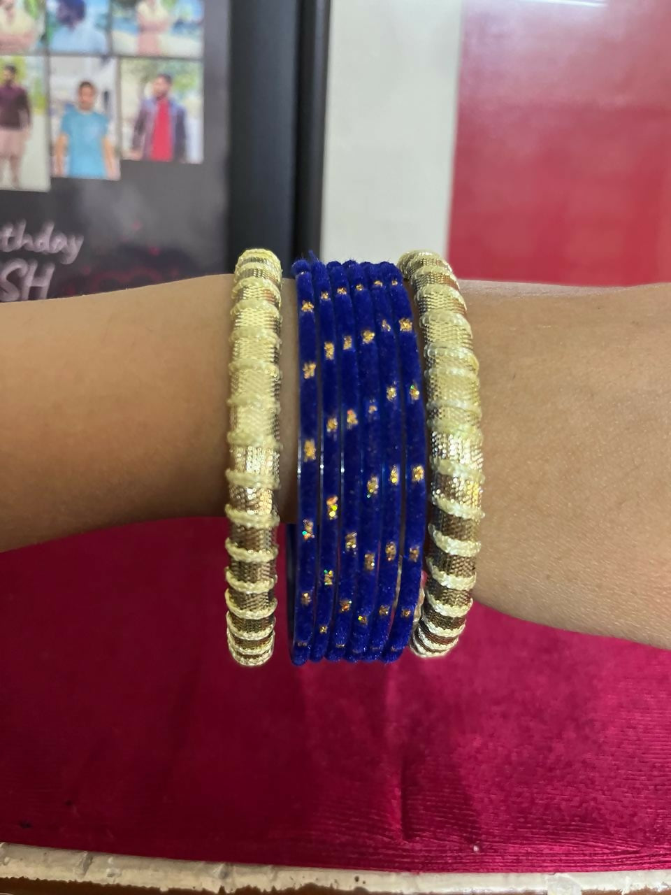 Bright Blue Bangles Set | Women Jewellery | New