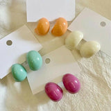 Acrylic Colorful Pop Earrings | Women Jewerly | Earrings | Orange.Green,Pink & White | Brand New
