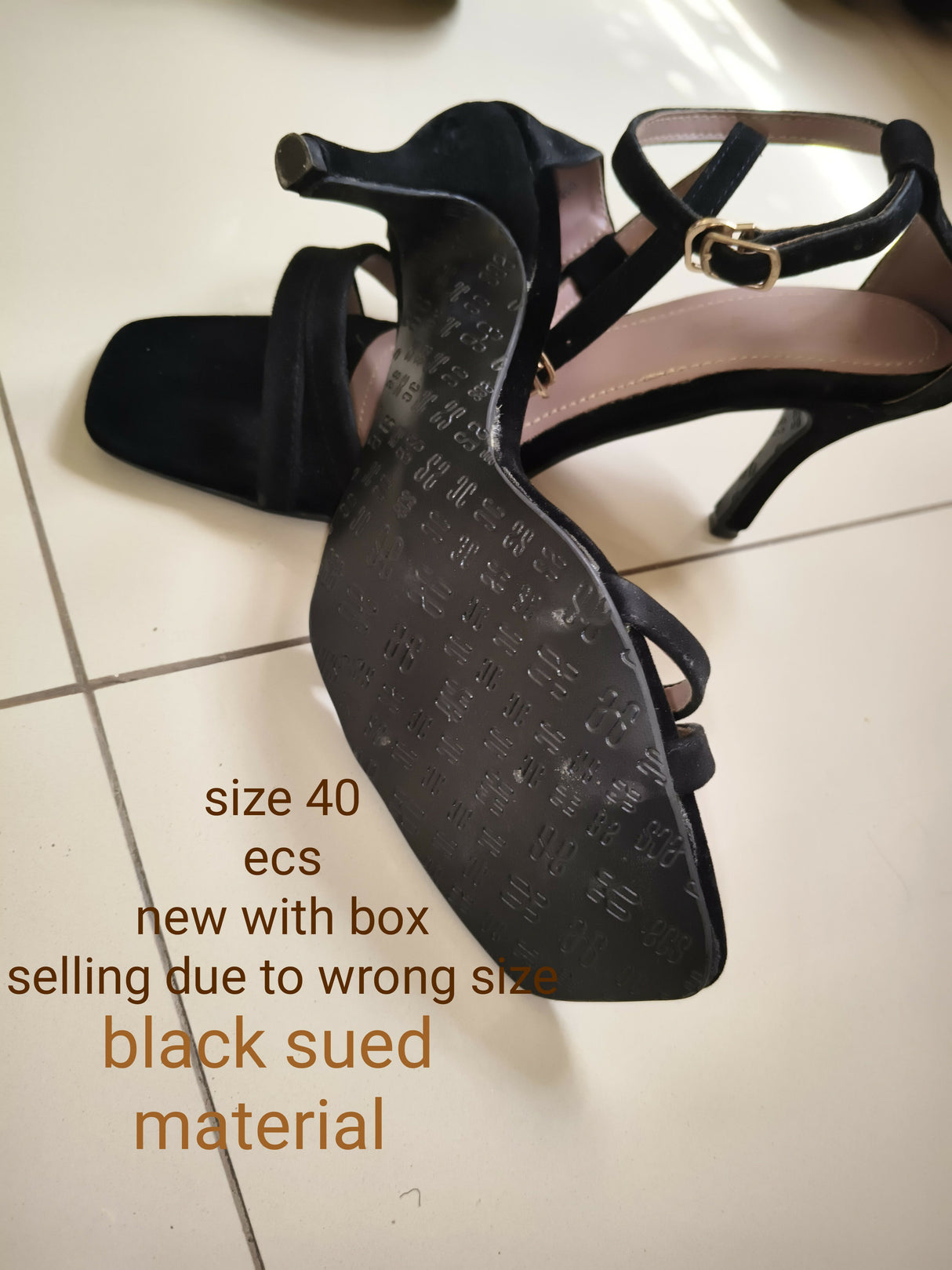 Valvet Suede | Women Shoes | Heels | Size: ECS 40 | New