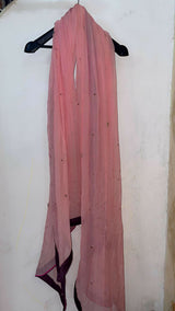Pink Duppata | Women Accessories | Duppatas & Shawls | Large | Preloved