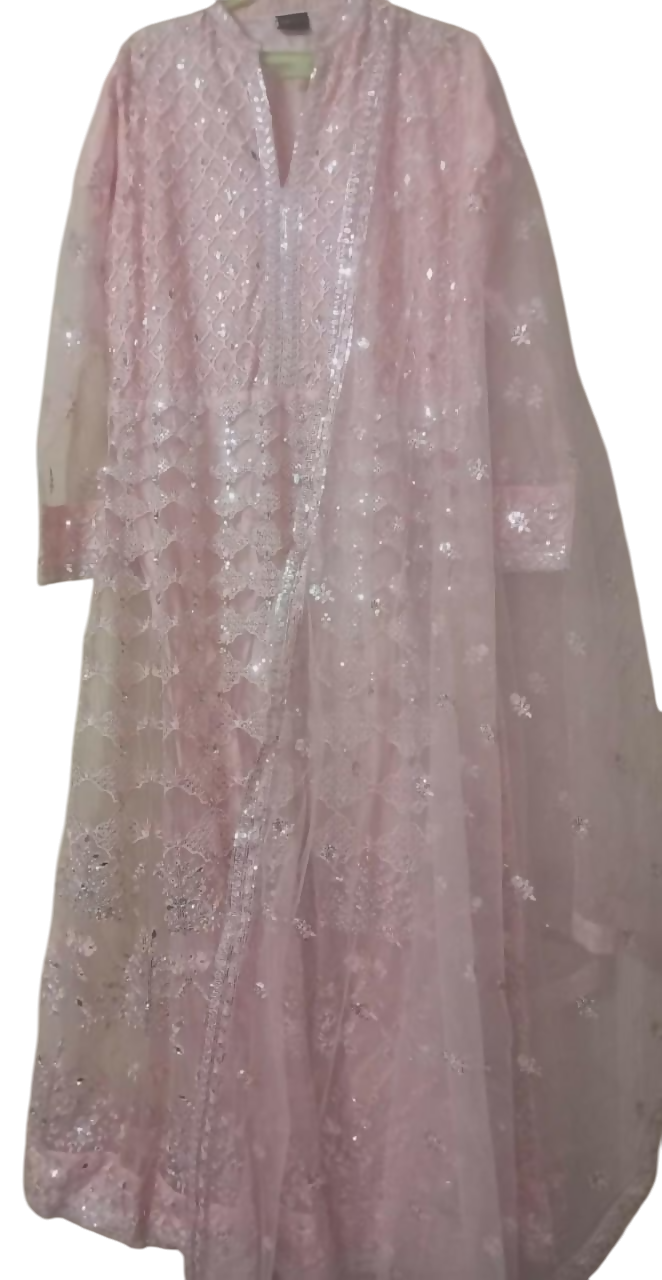 Baby Pink Maxi | Women Locally Made Formals | Medium | Worn Once