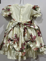 Baby Girl Floral Luxury Frock | Kids | Girls Dresses & Skirts | 1 to 3 Yrs | Worn Once