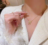 Trendy Casting Butterfly Necklace-00313 | Women Jewelry | Necklaces & Pendants | Brand New