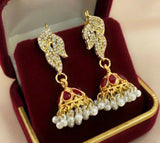 Tear Pearl Drop Jhumki-(00047/00048) | Women Jewelry | Earrings | Brand New
