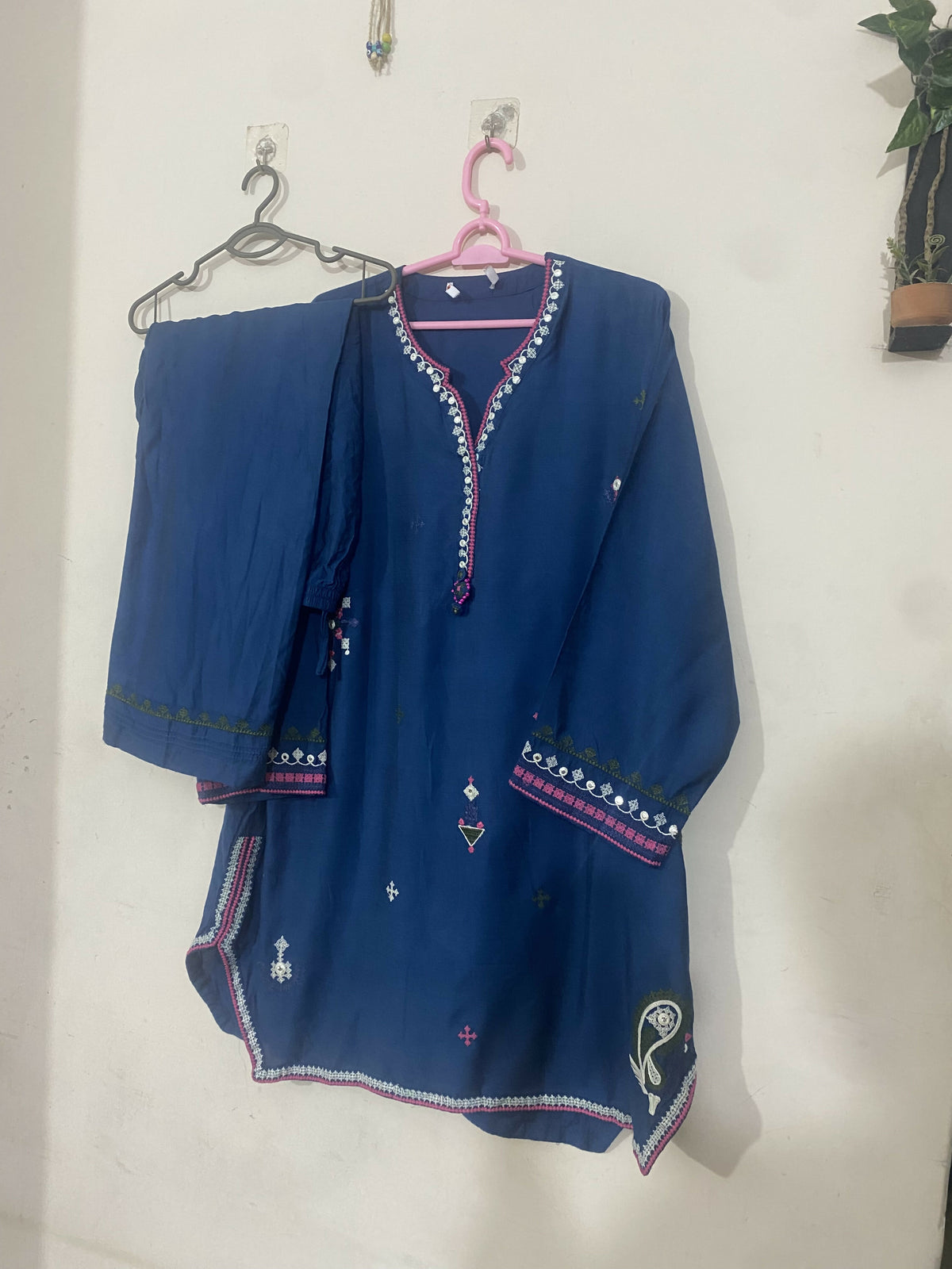 Khaadi | Women Branded Kurta | Blue | Large | Worn Once