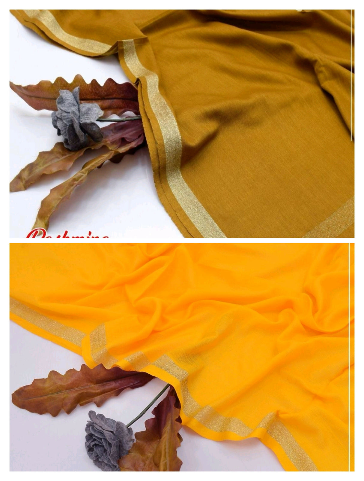 Pack of 2 shawls | Pashmina Wool shawl | Women Accessories | Brand New