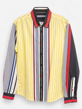 Red & Yellow Casual Shirt | Men Shirts & Tops | Medium | Preloved