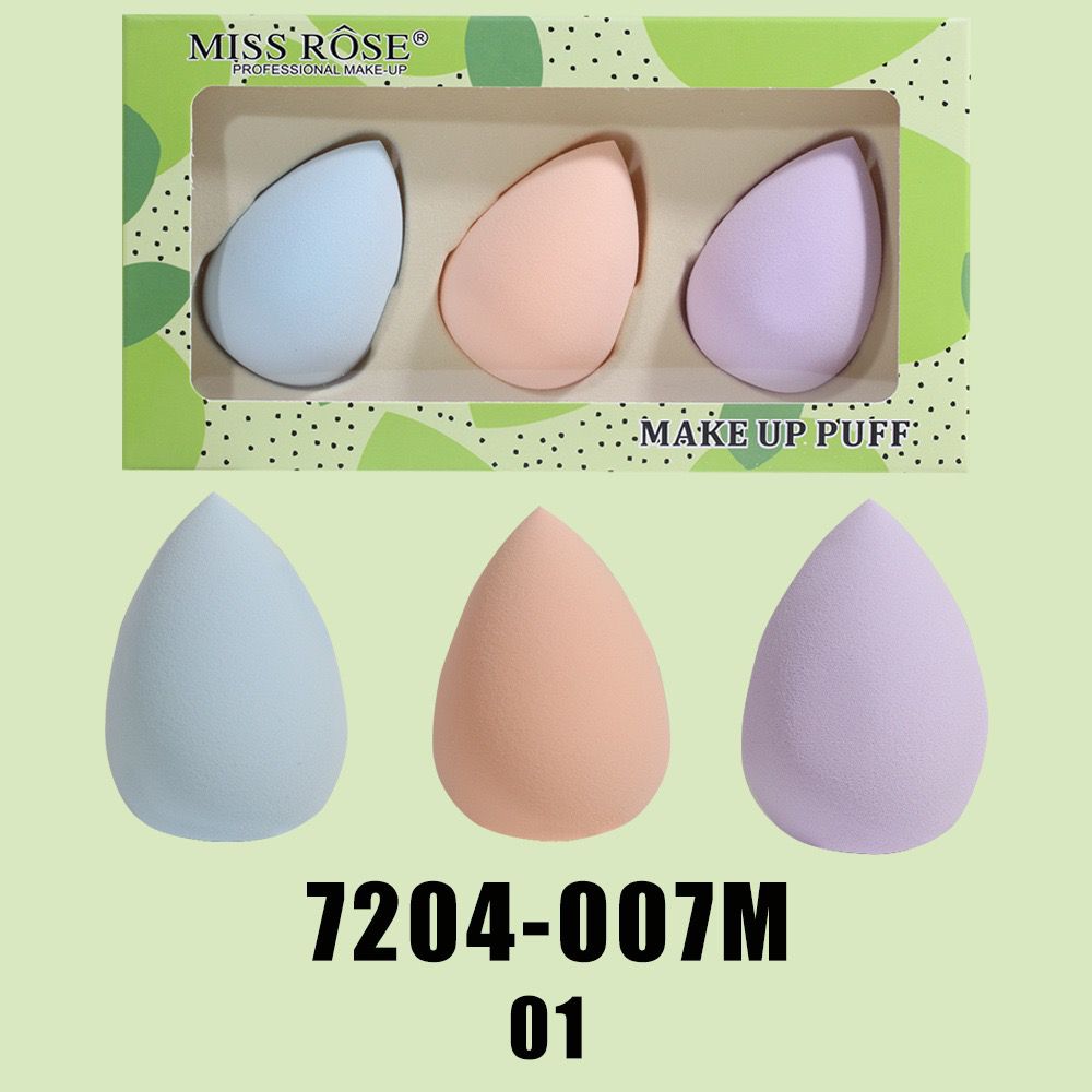 Buy Miss Rose Pack of 3 Beauty Blender Makeup Sponge in Pakistan