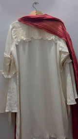 2 PC Top & Duppata| Women Dresses & Skirts | Medium | Worn Once