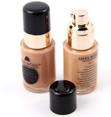 Buy Miss Rose Pack Of 2 Waterproof Moisturizing Oil Free Full Coverage Deep Whitener Liquid Foundation 30ml & Concealer in Pakistan