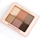 Buy Missrose 6-color square face kit in Pakistan