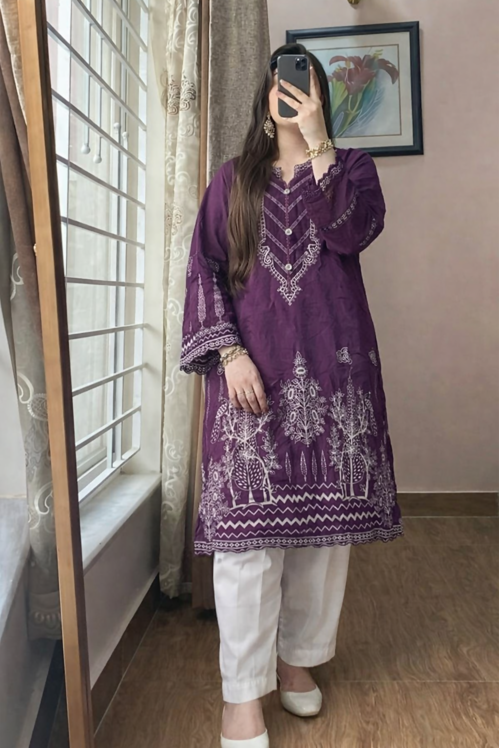 Beyond East | Women Branded Kurta | XLarge | Preloved