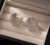 Stainless steel Round Hoops Pair-00471 | Women Jewelry | Earrings | Brand New
