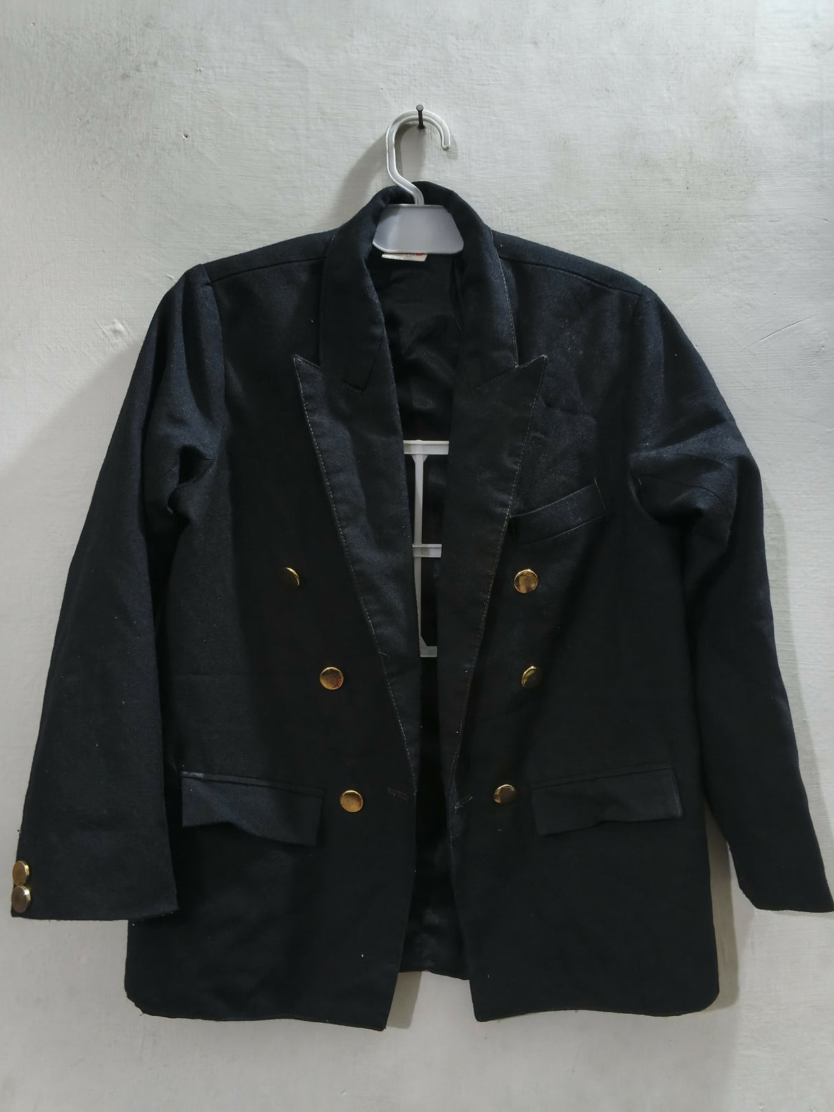 Black Coat | Boys Tops & Shirts | Size:22 | Preloved