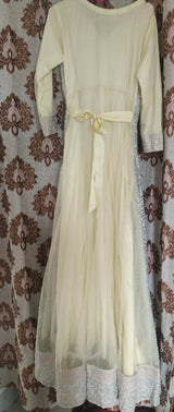 Lemon Yellow Maxi | Women Frocks & Maxis | Small | Preloved