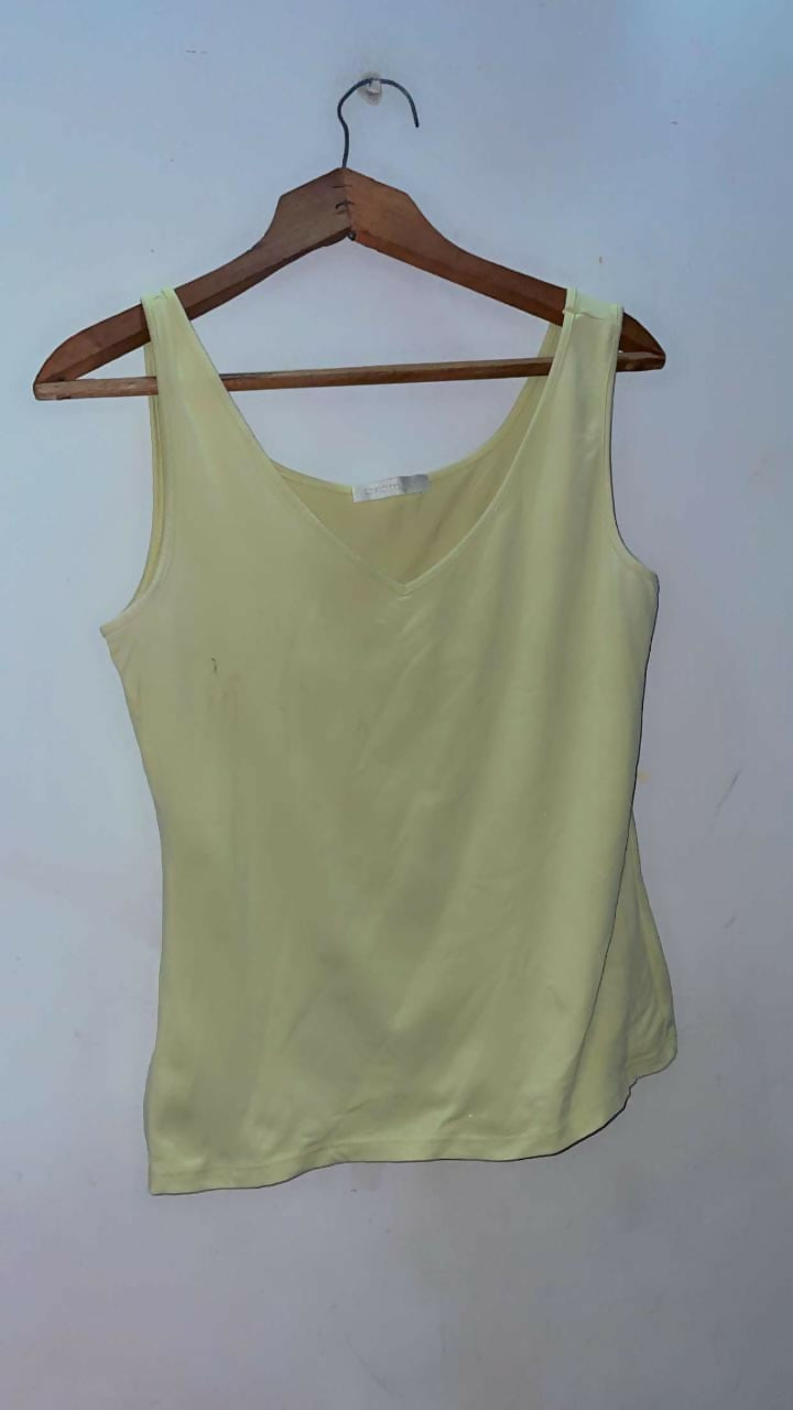 Pastel Green Tank Top | Women Tops & Shirts | Medium | Preloved