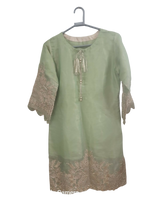 Pistachio Green 2Pcs | Women Locally Made Formals | Medium | Preloved