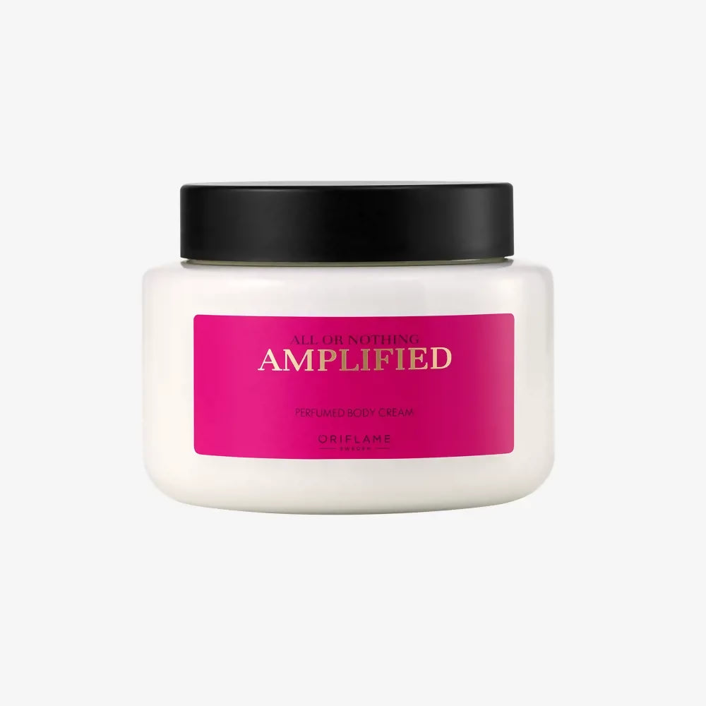 Oriflame | Amplified Perfumed Body Cream | Women Beauty Skincare | Face | 250 ml | Brand New