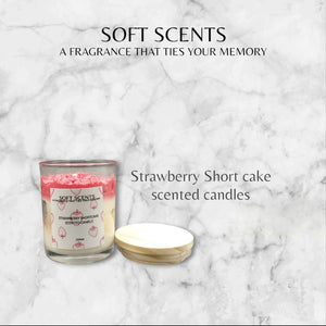Soft Scents | Strawberry Scented Candles | Corporate Gifts| Brand New with Tags