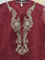 Stitch | Organza embroidered Kurta | Women Branded Kurta | XSmall | New