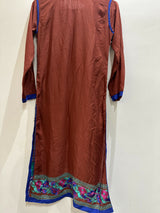 3PC Embroidered Suit | Women Locally Made Kurta | Small | New