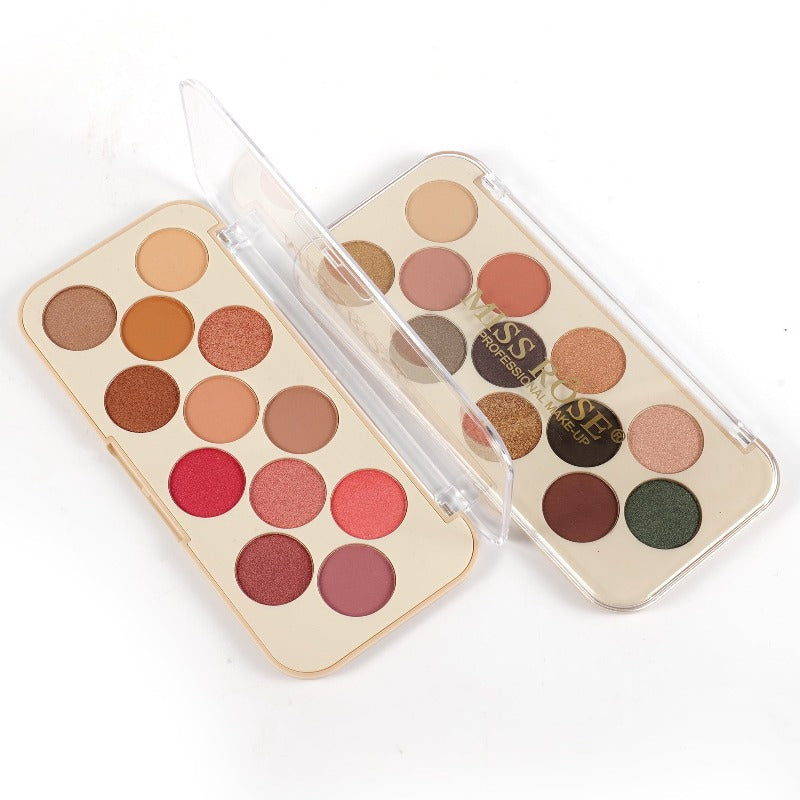 Buy Missrose 12-Color Eye Palette Pan in Pakistan