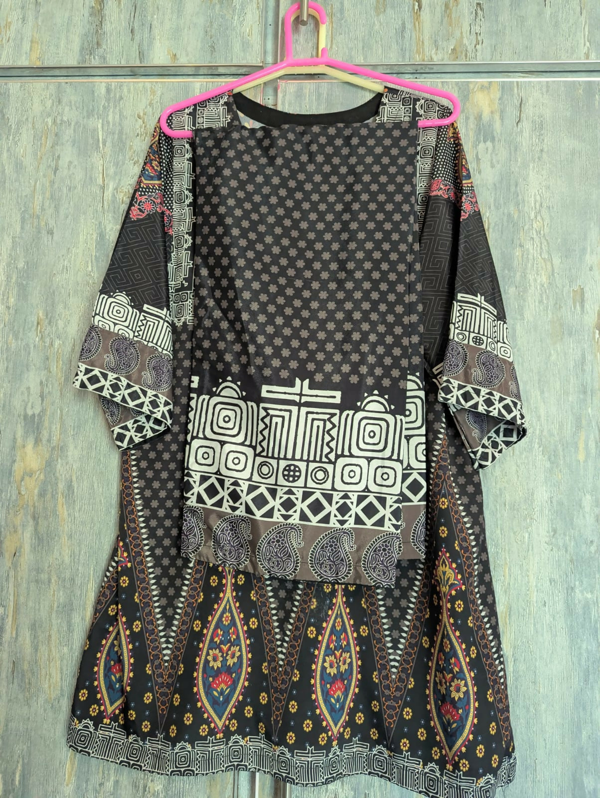 2 PC Georgette Suit | Women Locally Made Kurta | Small | Worn Once