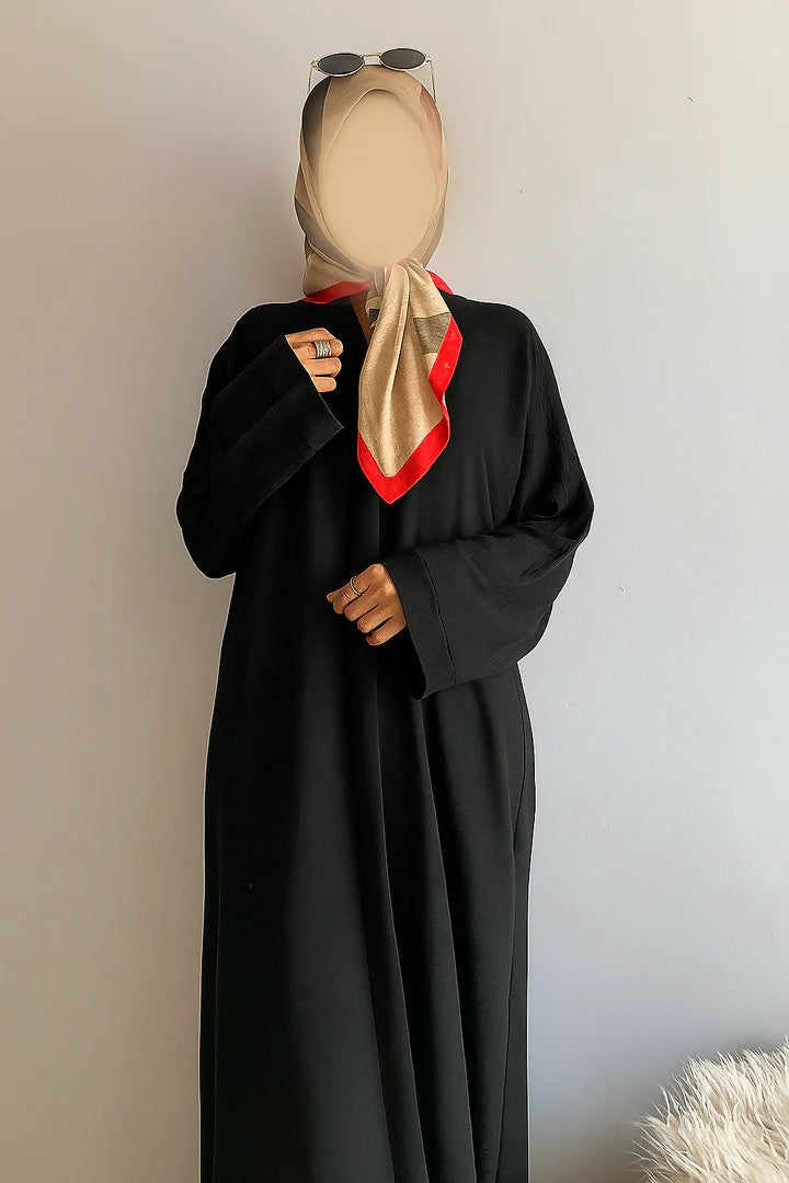 Everyday Front Open Abaya | Women Accessories | Abaya | Colors: 4 | Brand New