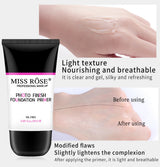 Buy Miss Rose Photo Finish Oil Control Moisturizing Foundation Primer 25 - Ml in Pakistan