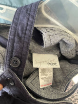 Next | Baby Bodysuits & Onesies | Kids Winter | 3 to 6 Mnths | Blue | Preloved