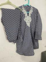 Khaadi 2 Pcs | Women Branded Kurta | Medium | Worn Once