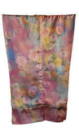 Tea pink Shamoz Silk 3piece PJ Set | Women PJ Set | Women Loungewear & Sleepwear | Large | New