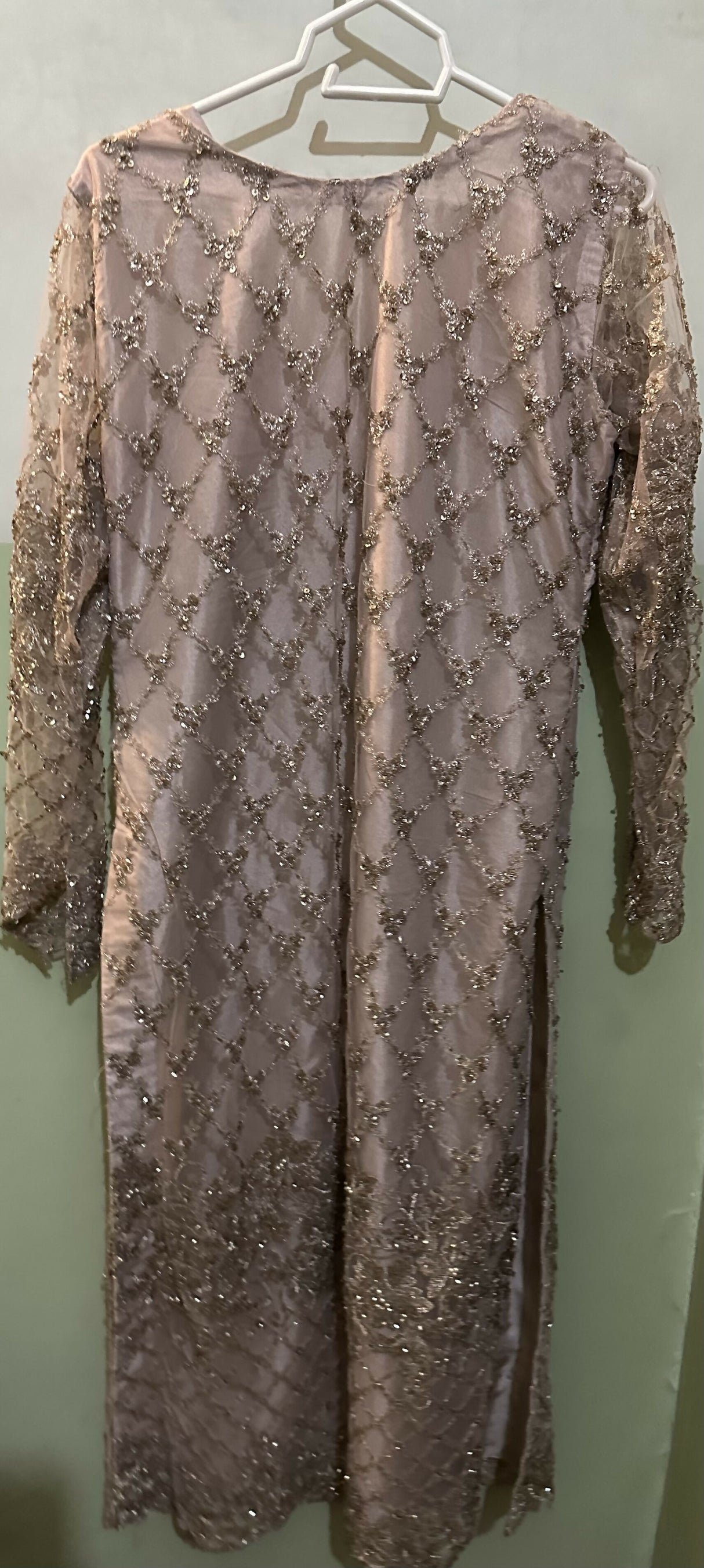 Tea Pink 3Pc Formals | Women Locally Made Formals | Medium | Worn Once