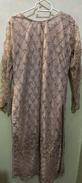 Tea Pink 3Pc Formals | Women Locally Made Formals | Medium | Worn Once