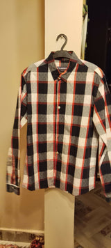 Fifth Avenue | Men Shirts & Tops | Red & Black | Medium | Preloved