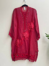 Pink Kurta| Women Locally Made Formals | Medium | Preloved
