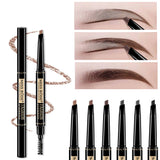 Buy Miss Rose 2 in 1 Double Head Long Lasting Waterproof Eye Brow Pencil & Brush in Pakistan