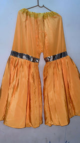 3 PC Fancy Mehndi Dress | Women Bridals | Yellow | Large | Worn Once