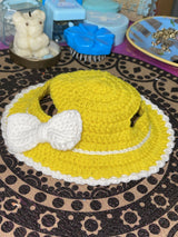 Copy of Cat Bonnet & Collar Set | Handmade | Small & Large | Brand New