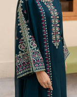 Teal Blue 3PC | Women Branded Formals | Medium to Large | New