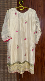 Masoori 2 Pcs Dress | Women Locally Made Kurta | Medium | Worn Once