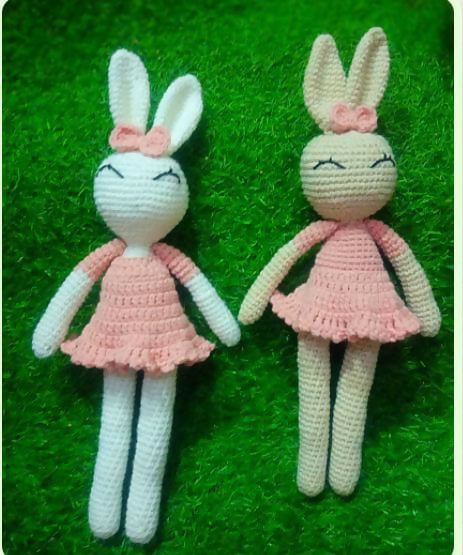 Pashforfashpk | Handmade Crochet Bunny | Kids Toys & Baby Gear | New