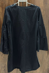 Sapphire | Black Kurta | Women Branded Kurta | Medium | Worn Once