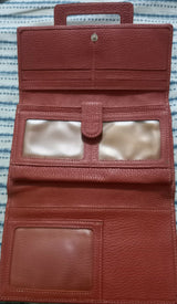 Leather Wallet | Maroon | Women Bags | Wallets | New